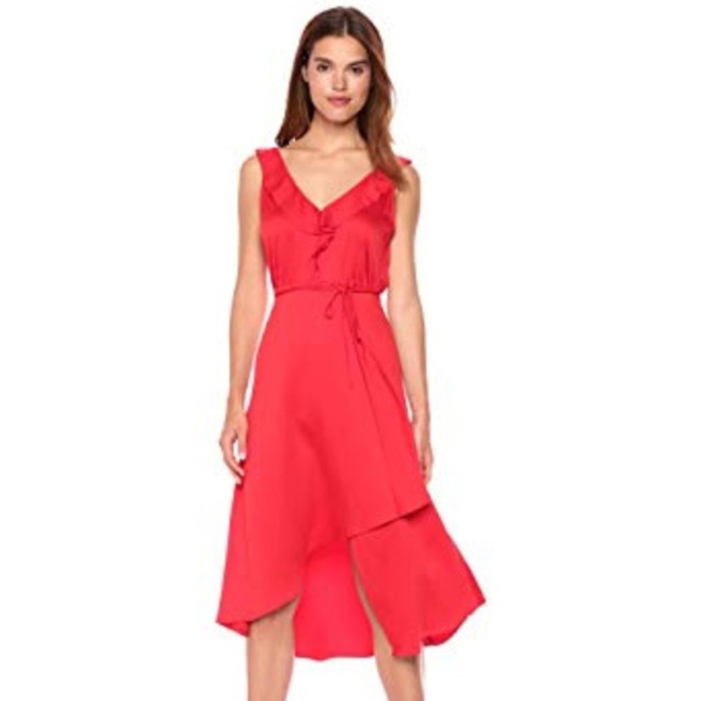 RED FRENCH CONNECTION DRESS